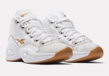 【国内 7/1 発売】REEBOK QUESTION MID “White/Tobacco” (リーボック クエスチョン ミッド “ホワイト/タバコ”) [IF4782]