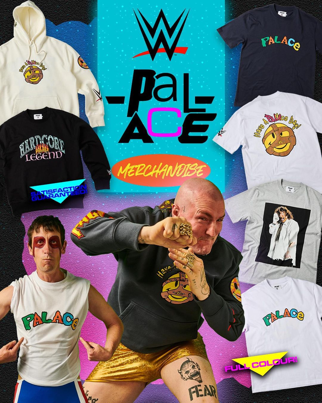 【国内 7/1 発売】WWE × Palace Skateboards 2023 (ワールド・レスリング・エンターテイメント パレス スケートボード 2023年)