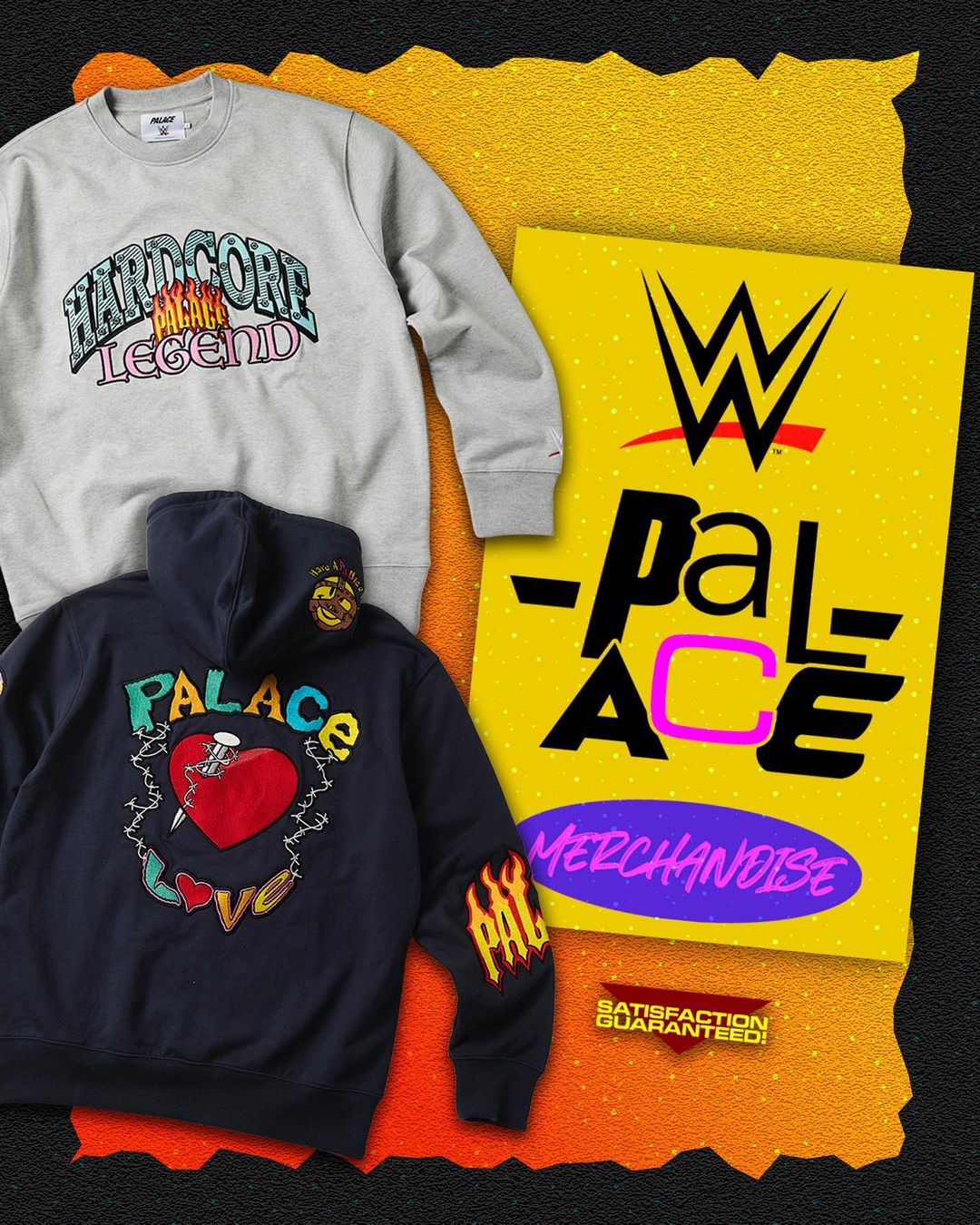 【国内 7/1 発売】WWE × Palace Skateboards 2023 (ワールド・レスリング・エンターテイメント パレス スケートボード 2023年)