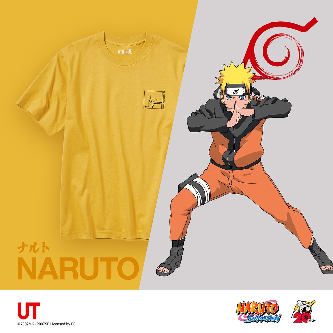 【近日発売】UNIQLO UT ×「ナルト/NARUTO」の20周年を祝したスペシャルデザイン (ユニクロ)