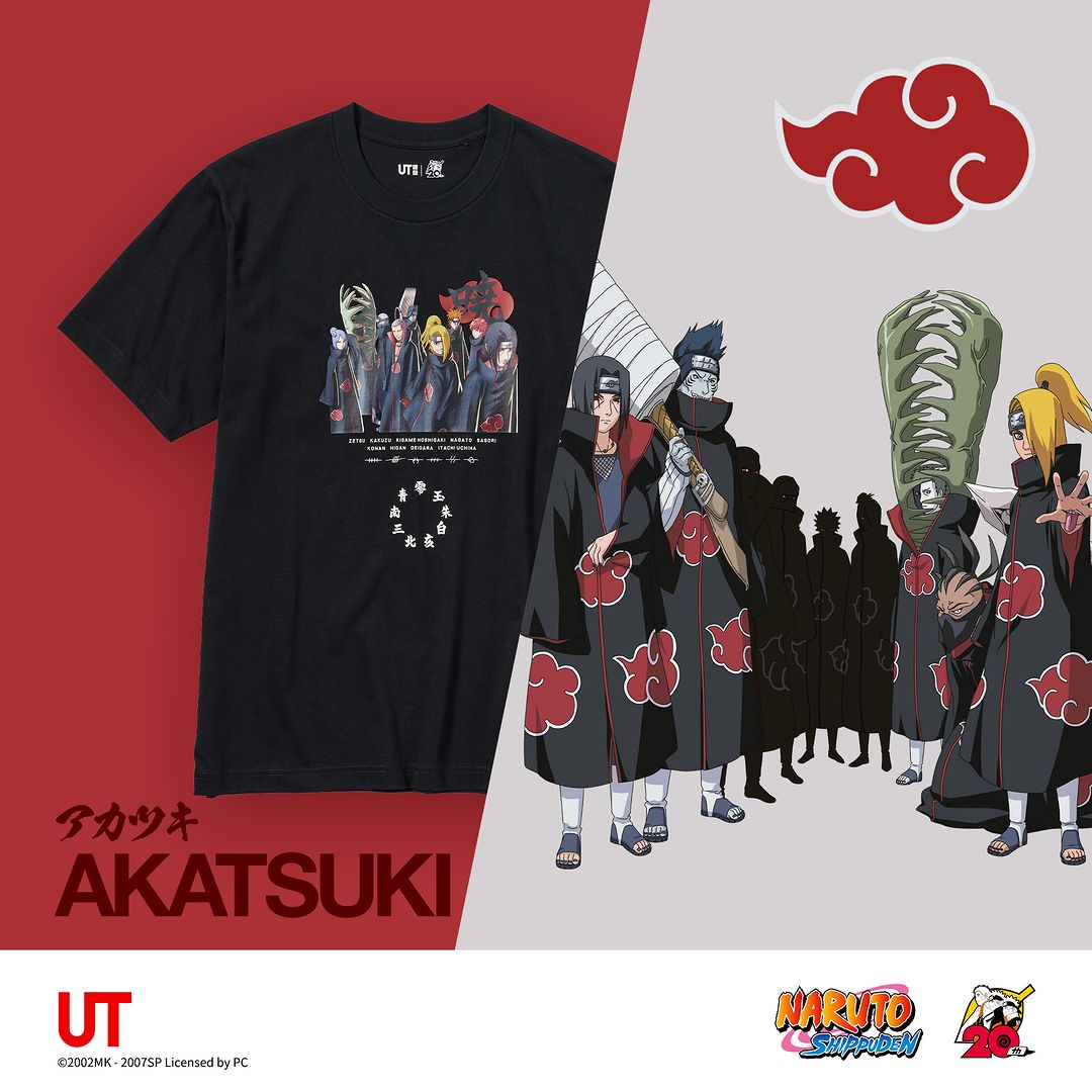 【近日発売】UNIQLO UT ×「ナルト/NARUTO」の20周年を祝したスペシャルデザイン (ユニクロ)