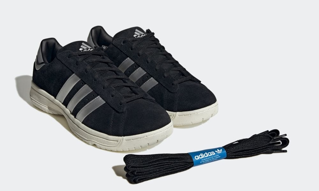 【国内 6/24 発売】アトモス × アディダス オリジナルス キャンパス シュプリーム "ブラック/シルバー" (atmos adidas Originals CAMPUS SUPREME "Black/Silver") [ID4793]