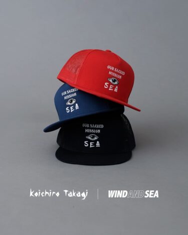 6/24 発売！Koichiro Takagi × WIND AND SEA (高木耕一郎 ウィンダンシー)