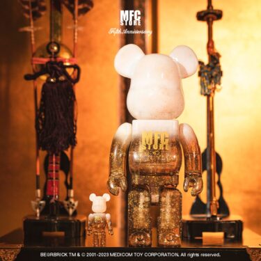 MFC STORE 5周年 × BE@RBRICK 100%&400% が7/1 発売 (エムエフシー ストア ベアブリック)