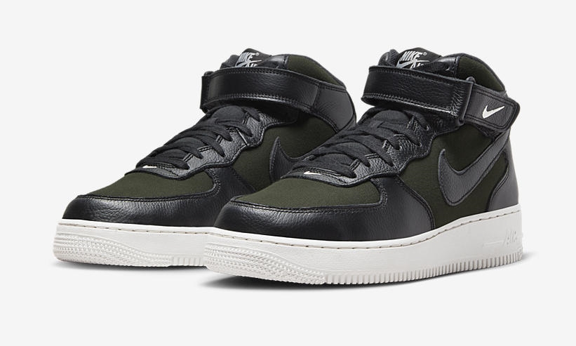 2023年 発売予定！ナイキ エア フォース 1 ミッド 07 LX ”オリーブ/ブラック” (NIKE AIR FORCE 1 MID 07 LX NBHD “Olive/Black”) [FB2036-300]