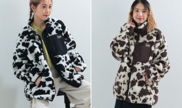 Lee / ボア ジップ ジャケット "カウパターン"が11月上旬発売 (リー Boa Zip Jacket "Cow Pattern")