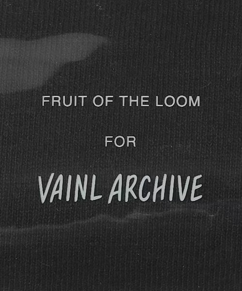7/1 発売！VAINL ARCHIVE × FRUIT OF THE LOOM クルーネックTEE (ヴァイナルアーカイブ フルーツ・オブ・ザ・ルーム)