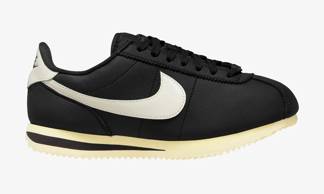 【国内 10/5 発売予定】ナイキ コルテッツ 23 プレミアム “ブラック/セイル/アラバスター” (NIKE CORTEZ 23 PREMIUM “Black/Sail/Alabaster”) [FB6877-001]