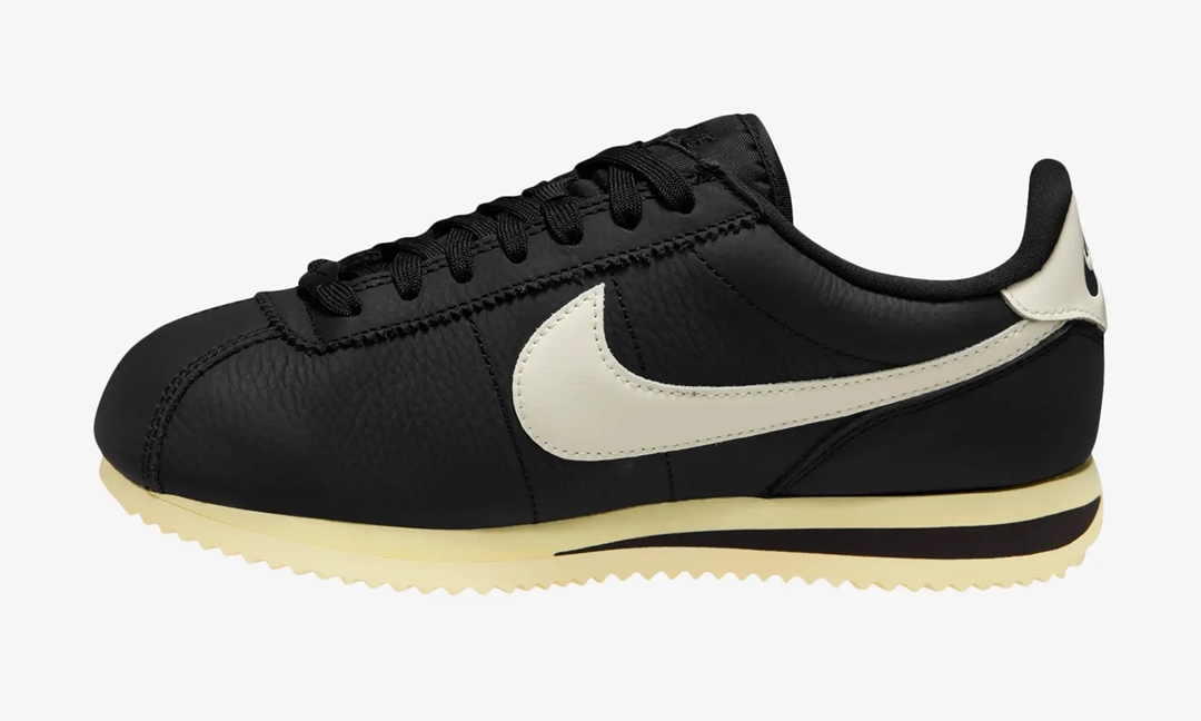 【国内 10/5 発売予定】ナイキ コルテッツ 23 プレミアム “ブラック/セイル/アラバスター” (NIKE CORTEZ 23 PREMIUM “Black/Sail/Alabaster”) [FB6877-001]