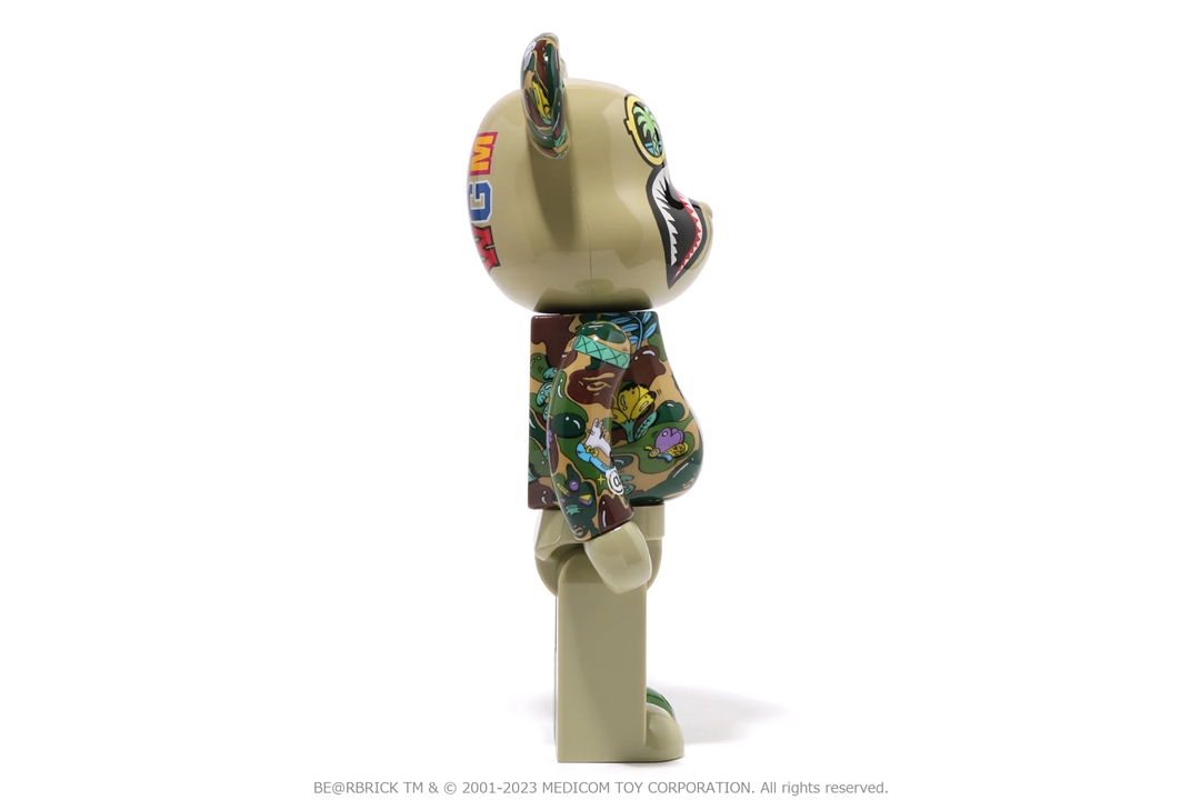 6/17 発売！BE@RBRICK × A BATHING APE × Steven Harrington SHARK 100% & 400% / 1000% (ベアブリック ア ベイシング エイプ)