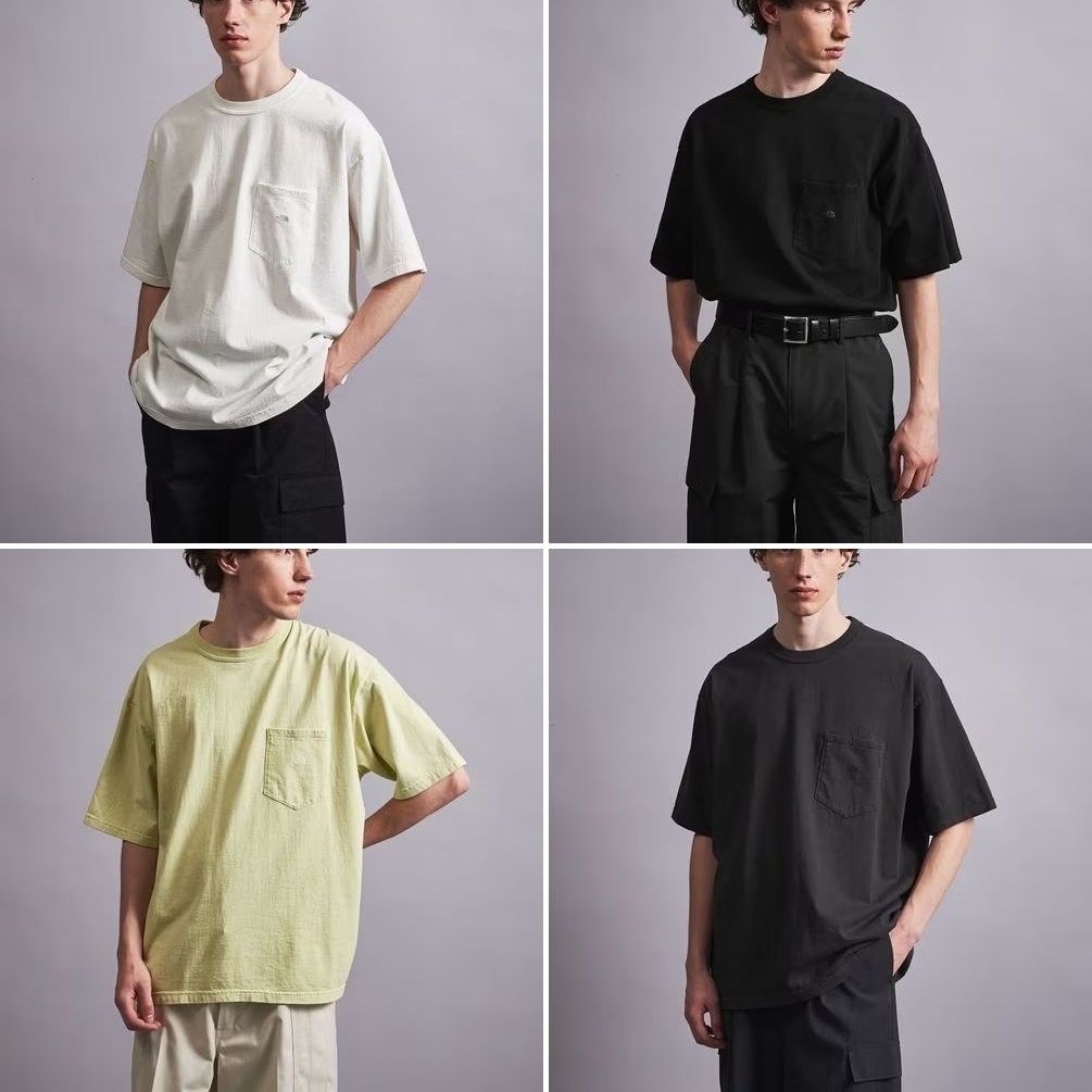 【2023 S/S - 7月中旬発売】THE NORTH FACE PURPLE LABEL × monkey time 7oz POC TEE mtEX/Tシャツ (ザ・ノース・フェイス パープルレーベル モンキータイム)