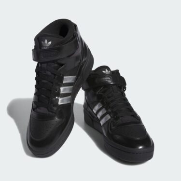 【国内 6/17 発売】Heitor da Silva x adidas Originals FORUM 84 MID “Core Black” (ヘイター・ダ・シルバ アディダス オリジナルス フォーラム 84 ミッド “コアブラック”) [ID2824]