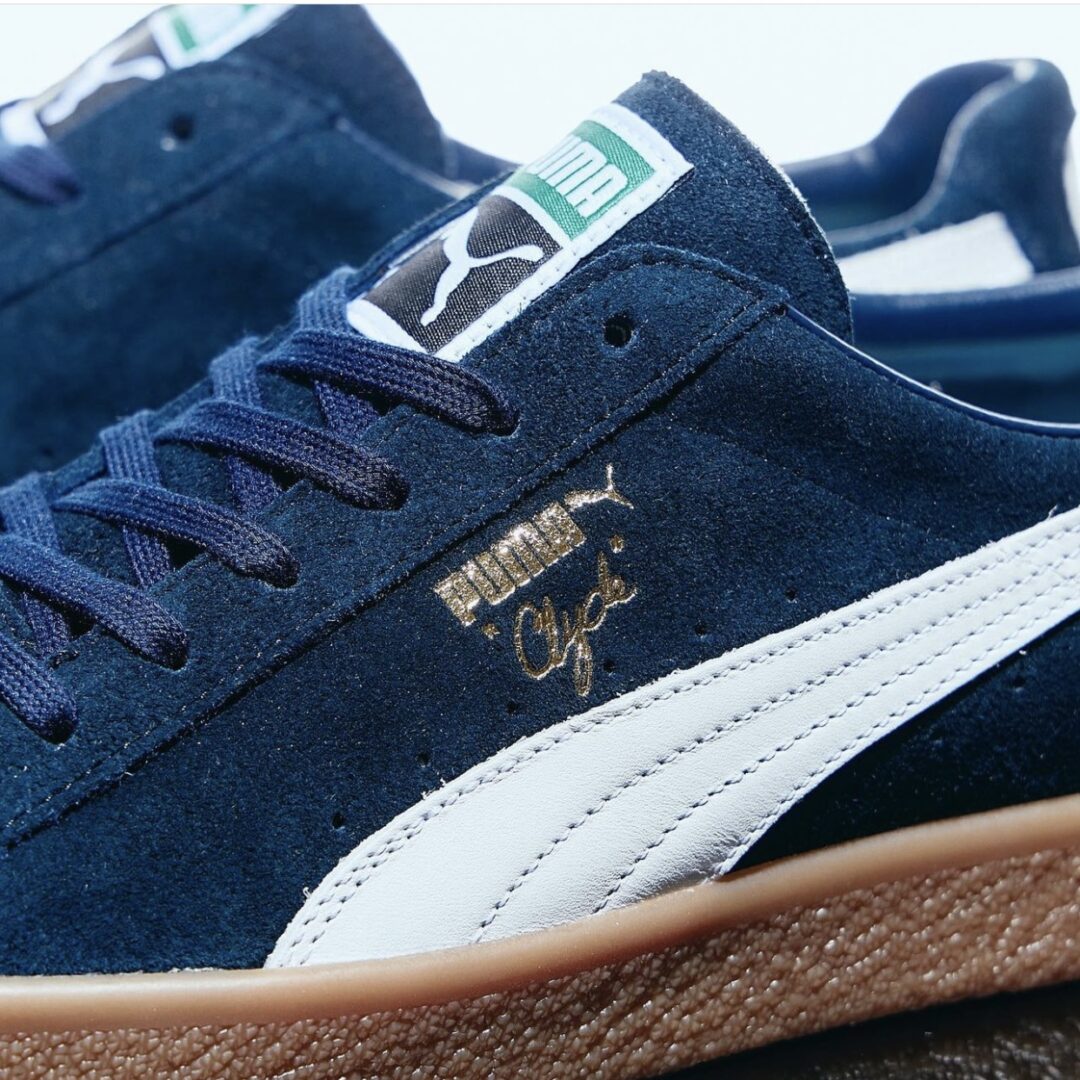 【国内 7/1 先行発売】BILLY’S別注 PUMA CLYDE MIJ “Navy” (ビリーズ プーマ クライド メイドインジャパン “ネイビー”) [395759-01]