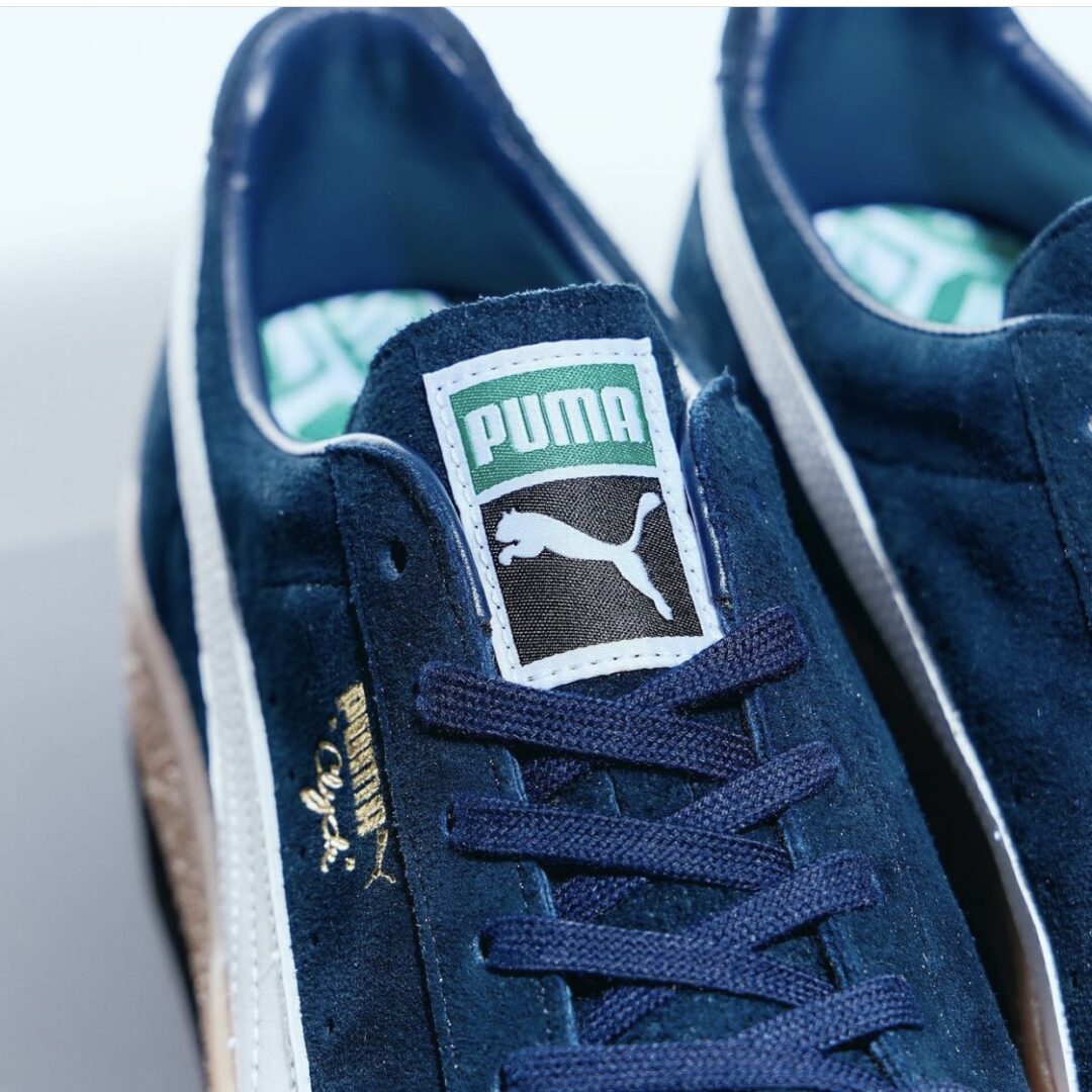 【国内 7/1 先行発売】BILLY’S別注 PUMA CLYDE MIJ “Navy” (ビリーズ プーマ クライド メイドインジャパン “ネイビー”) [395759-01]