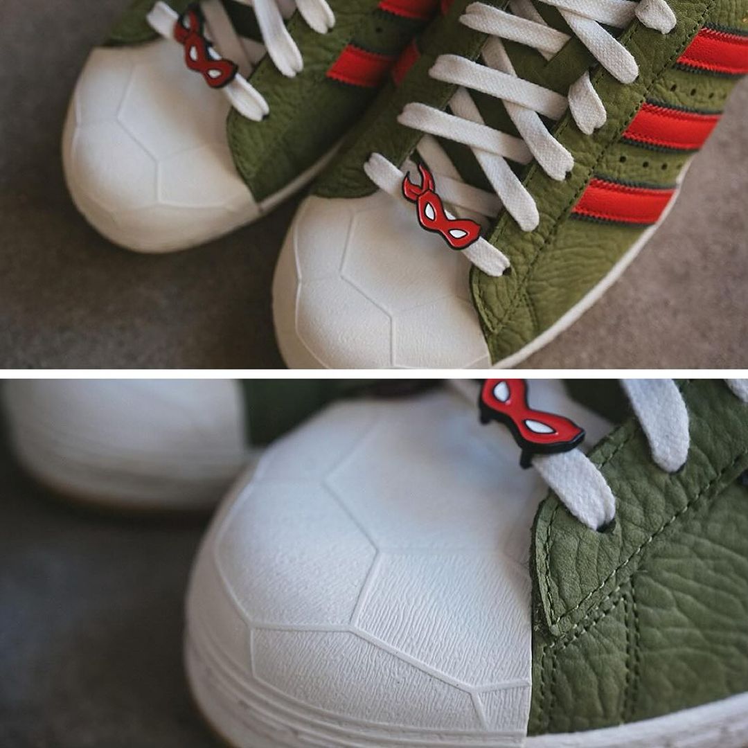 【2024年 3/22 発売】adidas Originals × Teenage Mutant Ninja Turtles SUPERSTAR SHELLTOE (アディダス オリジナルス ミュータント・ニンジャ・タートルズ スーパースター シェルトゥ) [IF9280]