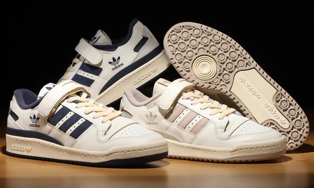 【国内 6/30 発売】adidas Originals FORUM 84 LOW “Off White/Navy/Beige” (アディダス オリジナルス フォーラム 84 ロー “ホワイト/シャドーネイビー/ワンダーベージュ”) [IE9935/IE9936]