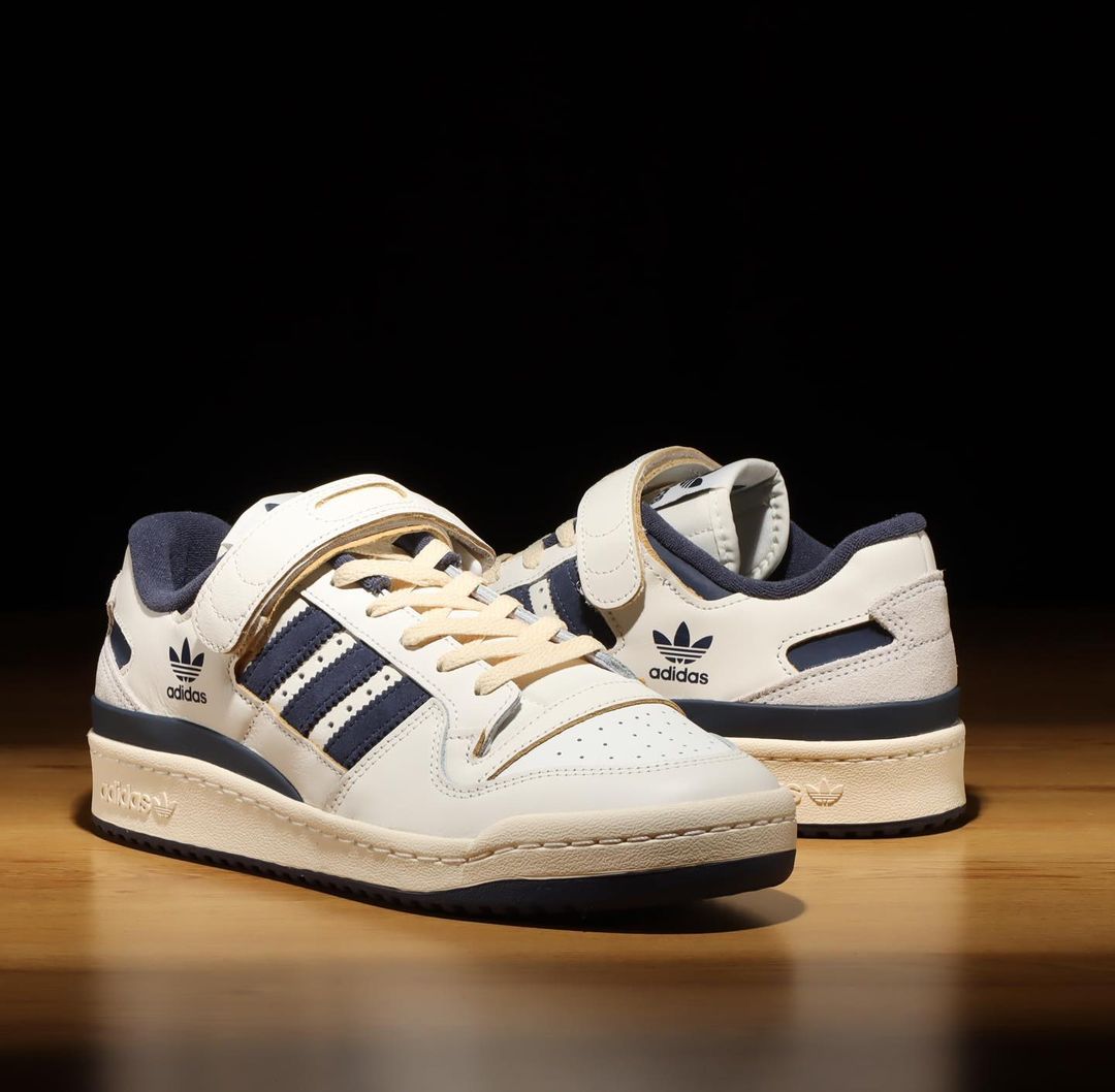 【国内 6/30 発売】adidas Originals FORUM 84 LOW “Off White/Navy/Beige” (アディダス オリジナルス フォーラム 84 ロー “ホワイト/シャドーネイビー/ワンダーベージュ”) [IE9935/IE9936]