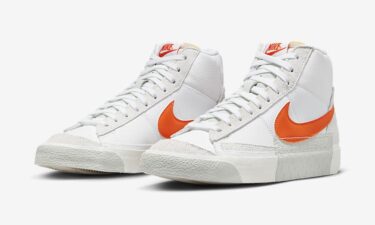 2023年 発売予定！ナイキ ブレーザー ミッド プロクラブ “ホワイト/オレンジ” (NIKE BLAZER MID PRO CLUB “White/Orange”) [DQ7673-103]