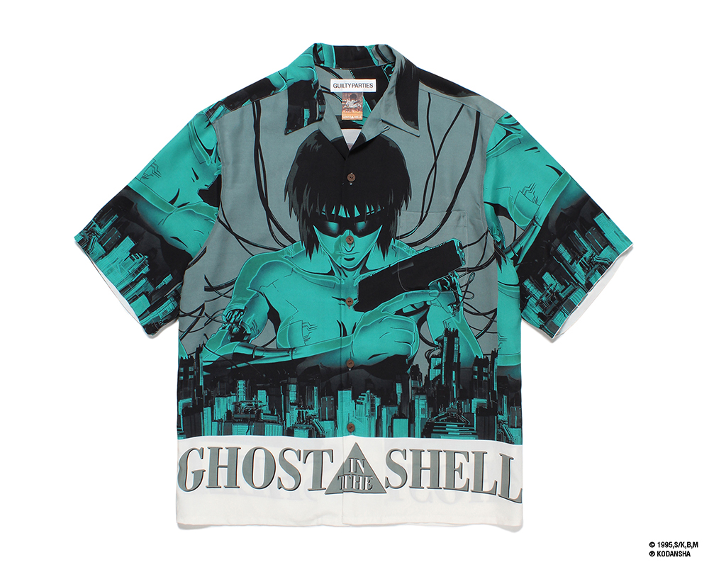 WACKO MARIA ×「GHOST IN THE SHELL/攻殻機動隊」が6/17 発売 (ワコマリア)