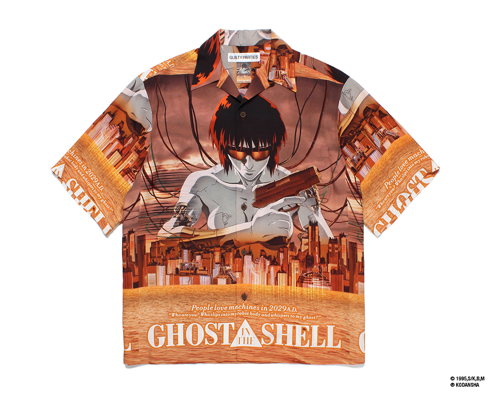 WACKO MARIA ×「GHOST IN THE SHELL/攻殻機動隊」が6/17 発売 (ワコマリア)