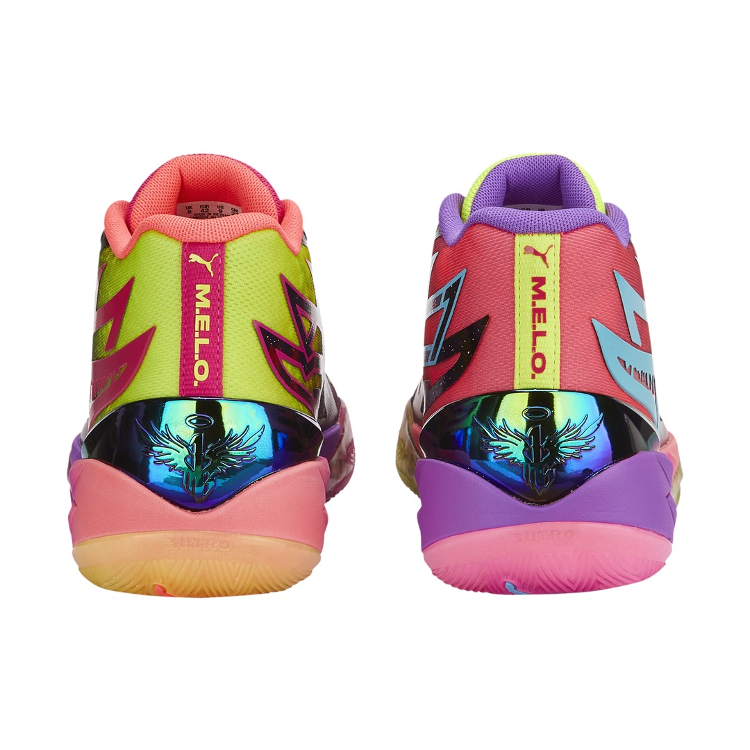 【国内 6/9 発売】PUMA MB.02 BE YOU “Purple/Multi” (プーマ ラメロ・ボール LaMelo Ball) [378283-01]