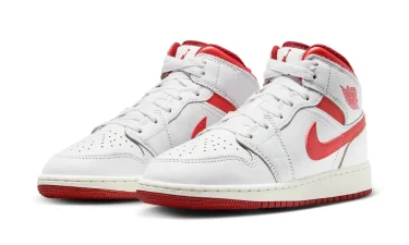 2024年 2月 発売予定！ナイキ エア ジョーダン 1 ミッド SE “ホワイト/デューンレッド” (NIKE AIR JORDAN 1 MID SE “White/Dune Red”) [FJ3458-160]