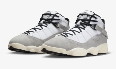 海外発売！ナイキ ジョーダン シックス リングス “ライトスモークグレー/ブラック” (NIKE JORDAN SIX RINGS {6 RINGS} “Light Smoke Grey/Black”) [FJ4650-077]