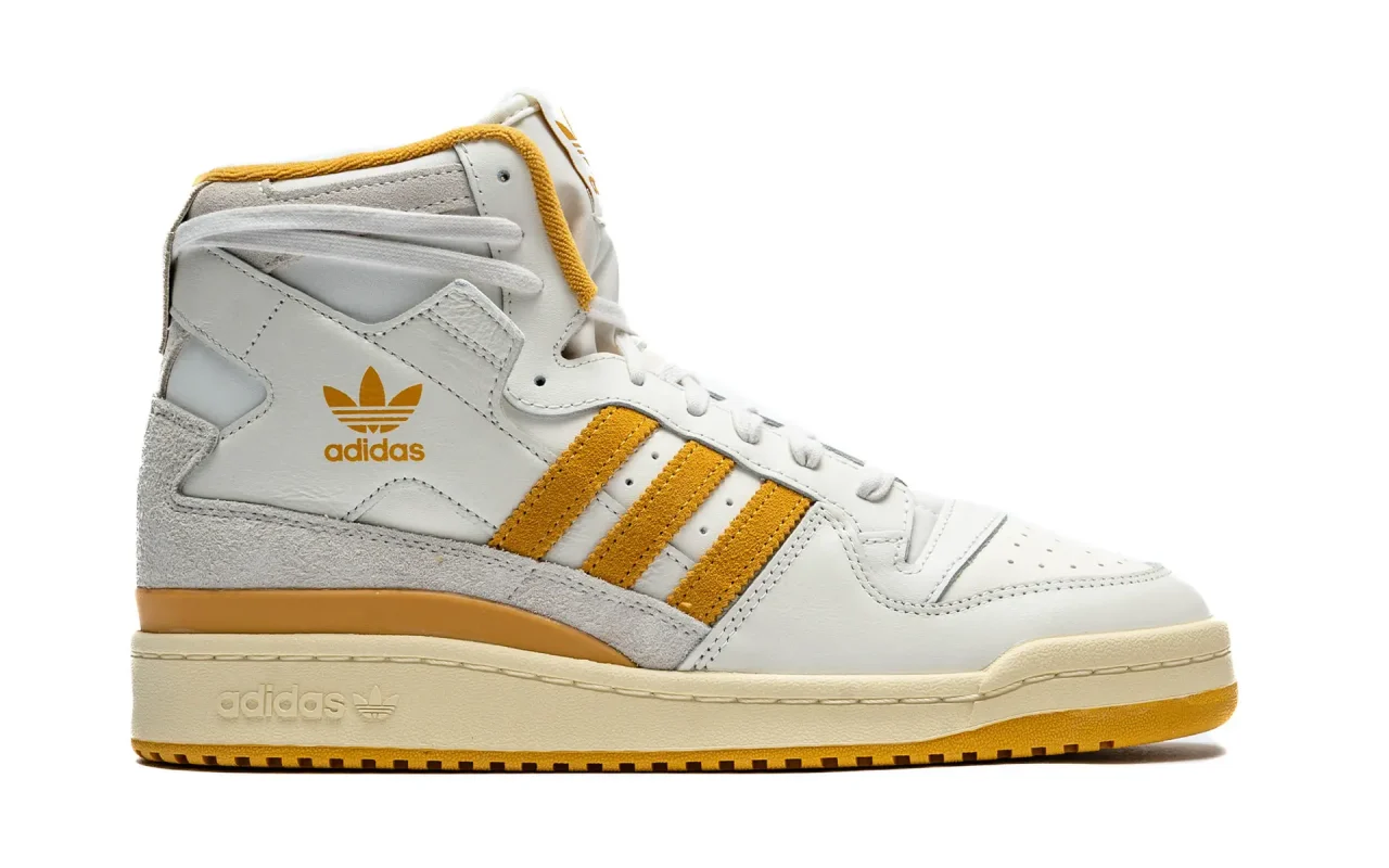 海外発売！adidas Originals FORUM 84 HI “Off White/Easy Yellow” (アディダス オリジナルス フォーラム 84 ハイ “オフホワイト/イージーイエロー”) [IG0053]