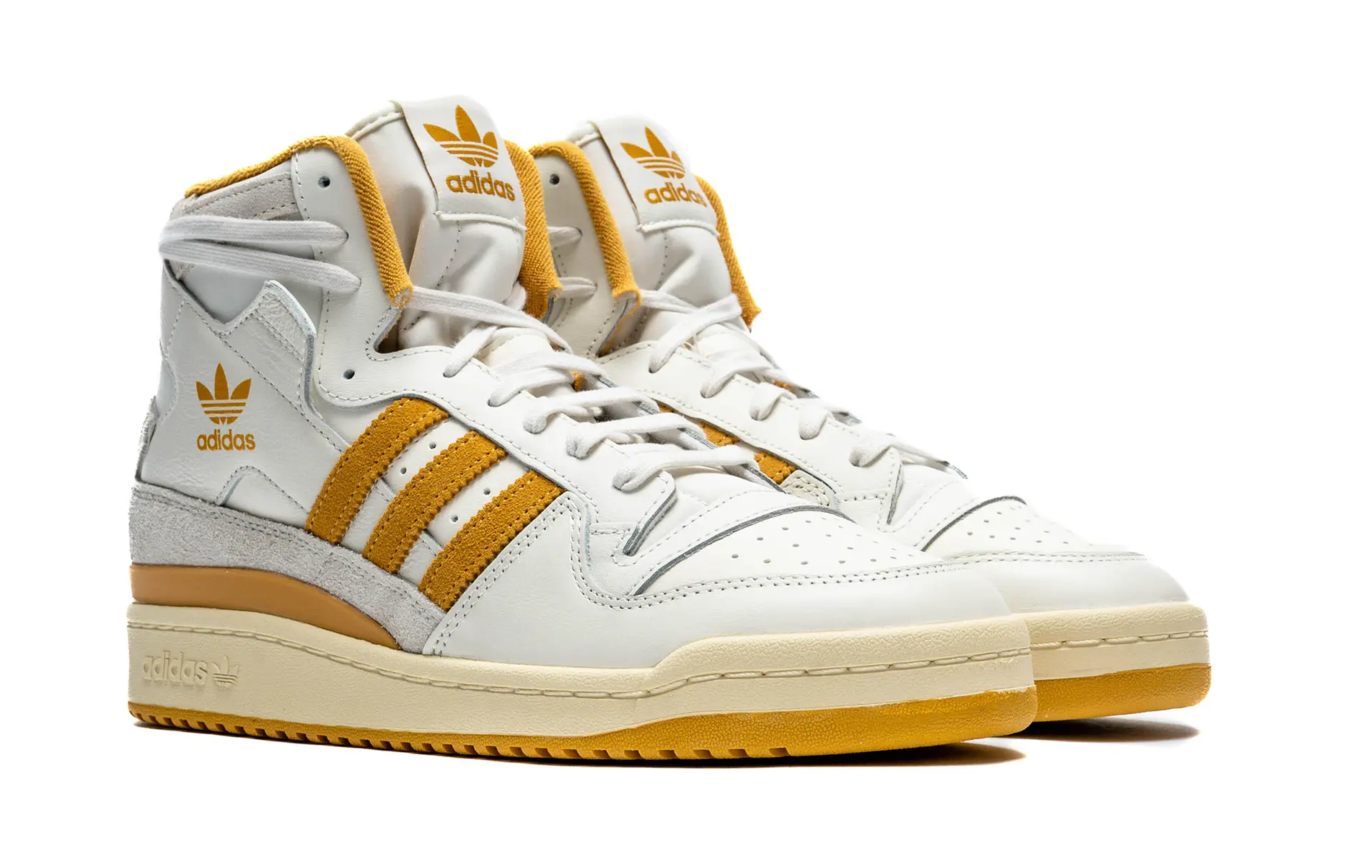 海外発売！adidas Originals FORUM 84 HI “Off White/Easy Yellow” (アディダス オリジナルス フォーラム 84 ハイ “オフホワイト/イージーイエロー”) [IG0053]