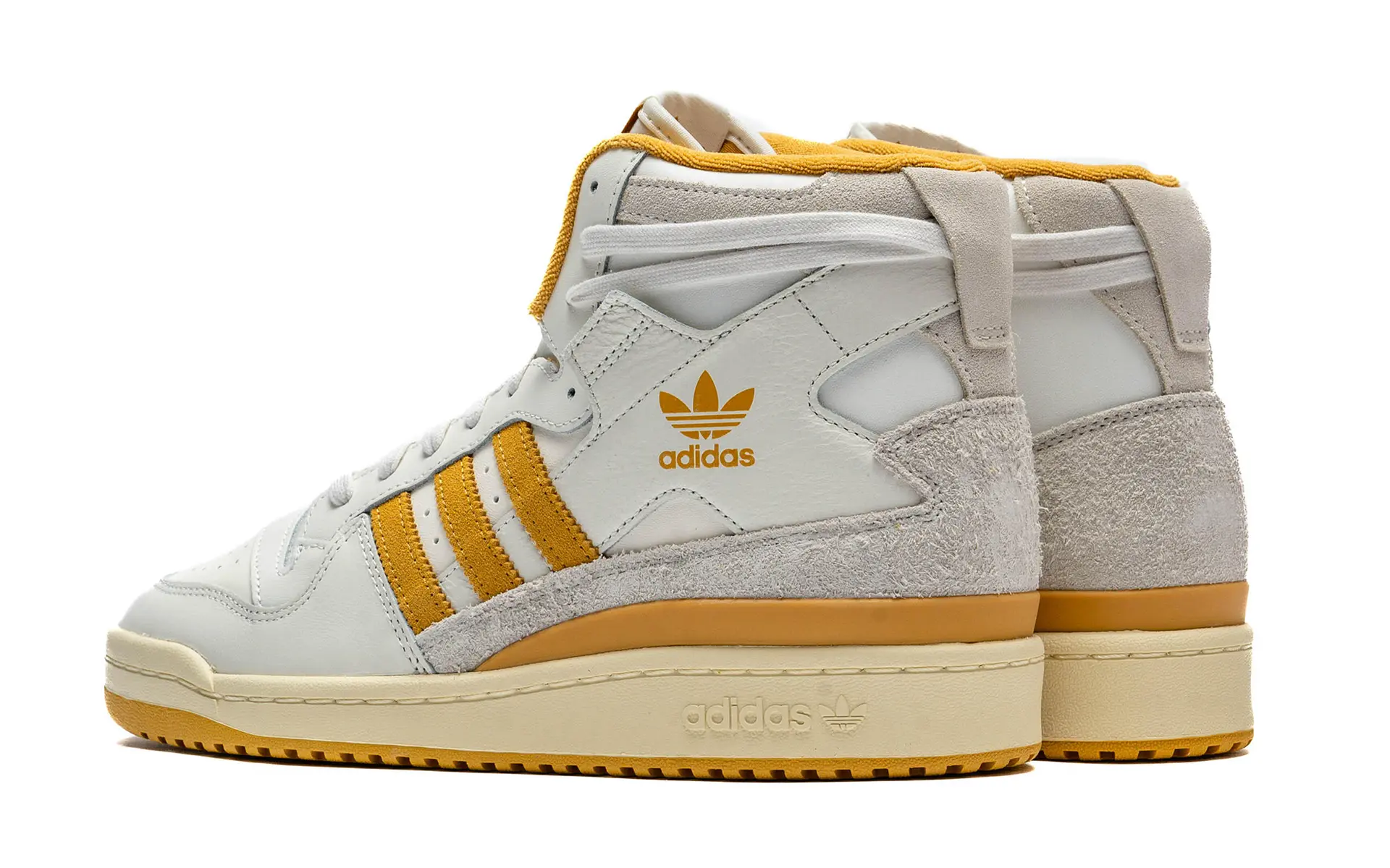 海外発売！adidas Originals FORUM 84 HI “Off White/Easy Yellow” (アディダス オリジナルス フォーラム 84 ハイ “オフホワイト/イージーイエロー”) [IG0053]