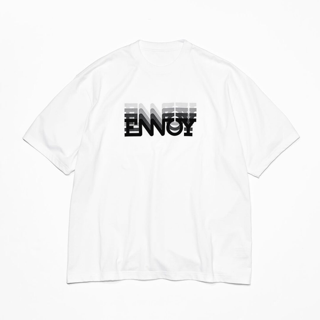 ENNOYから”ELECTORIC LOGO GRADATION T-SHIRT”が抽選販売 (エンノイ)