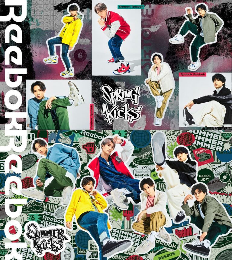 新品　SixTONES Reebok コラボスニーカー　リーボック　23.0 2023年 秋以降 発売予定！SixTONES × リーボック コラボ 第3弾