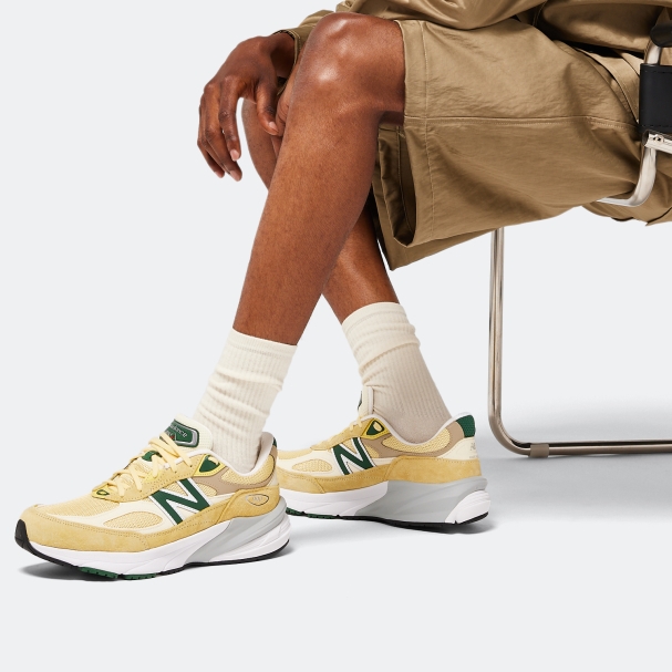 【海外 8/31 発売予定】New Balance U990v6 TE6 “Pale Yellow” Made in USA (ニューバランス メイドインUSA)