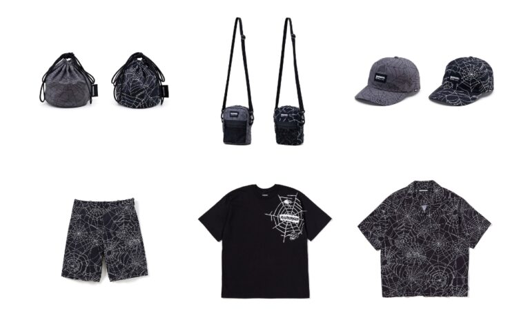 NEIGHBORHOODからオリジナルスパイダーウェブパターンアイテムが発売