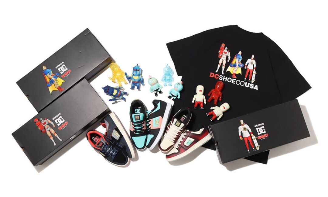 キン肉マン × DC SHOES MANTECA 4 × atmos & APPARELが6/29 発売 (KINNIKUMAN ディーシー アトモス)