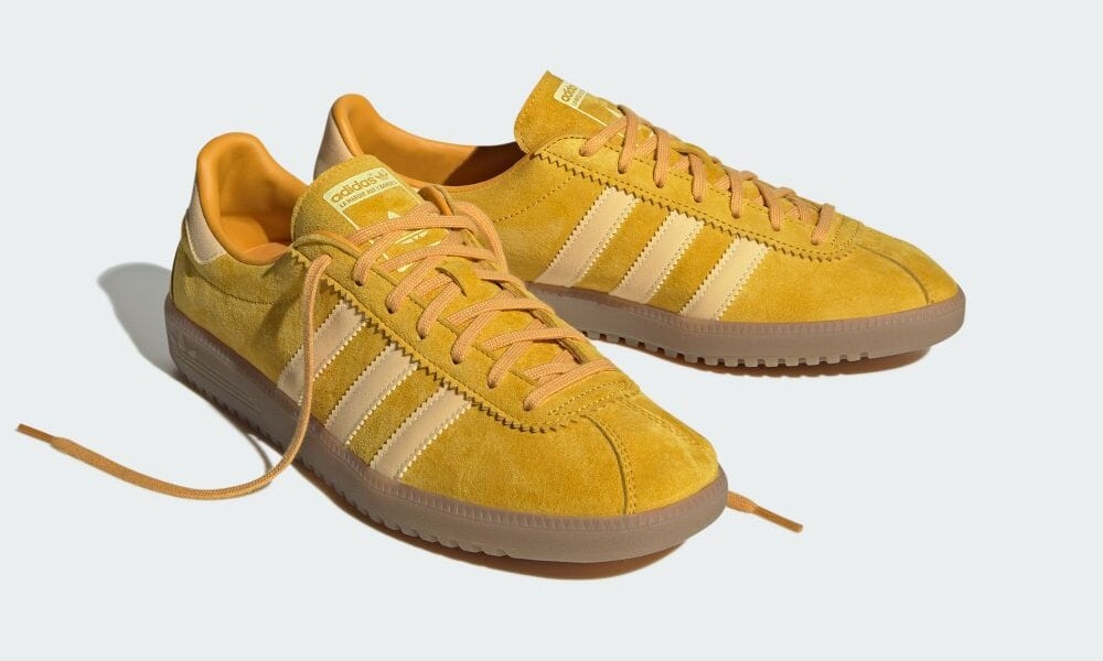 国内 6/2 発売】adidas Originals BERMUDA “Bold Gold/Almost Yellow ...