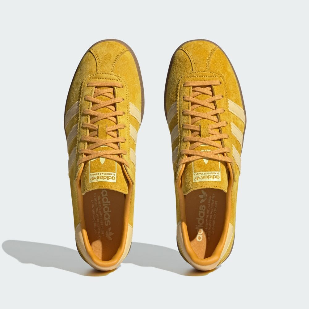 【国内 6/2 発売】adidas Originals BERMUDA “Bold Gold/Almost Yellow” (アディダス オリジナルス バミューダ “ボールドゴールド/オールモストイエロー”) [ID4574]