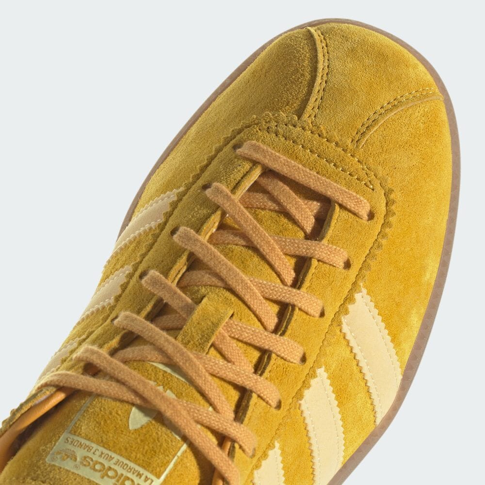 【国内 6/2 発売】adidas Originals BERMUDA “Bold Gold/Almost Yellow” (アディダス オリジナルス バミューダ “ボールドゴールド/オールモストイエロー”) [ID4574]