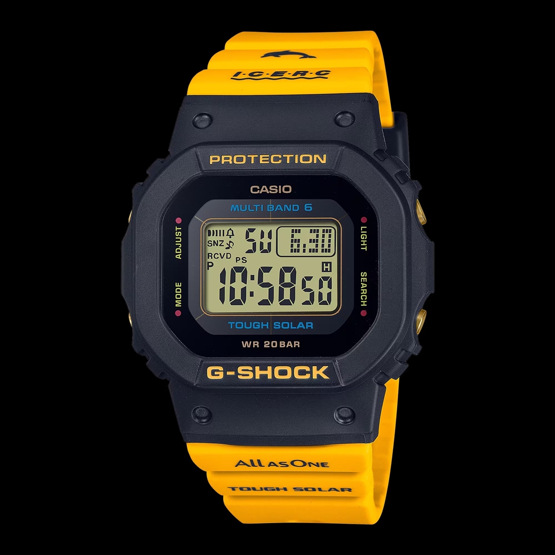 イルカ・クジラの活動に取り組む「アイサーチ・ジャパン」コラボ！初代モデルを忠実に再現したG-SHOCK “Love The Sea And The Earth” が6/16 発売 (ジーショック Gショック)