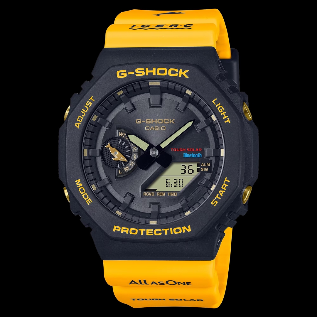 イルカ・クジラの活動に取り組む「アイサーチ・ジャパン」コラボ！初代モデルを忠実に再現したG-SHOCK “Love The Sea And The Earth” が6/16 発売 (ジーショック Gショック)