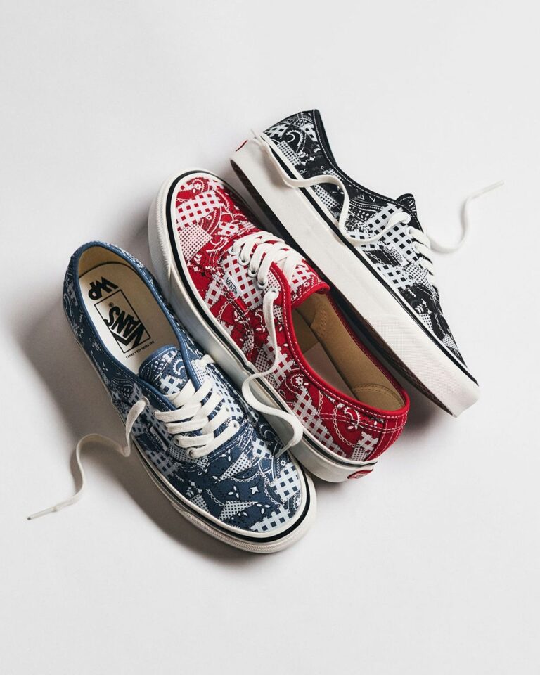 海外 6/9 発売！VANS VAULT × WP UA AUTHENTIC 44 DX “Paisley
