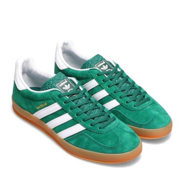 【国内 6/20 発売】adidas Originals GAZELLE INDOOR “Callege Green/White/Gum” (ノア アディダス オリジナルス ガゼル インドア “カレッジグリーン/ホワイト/ガム”) [IG1596]