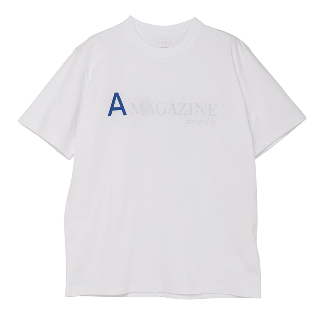 「sacai 阿部千登勢」× コンセプトマガジン「A MAGAZINE curated By」コラボTEEが7/5、7/6 発売 (サカイ)