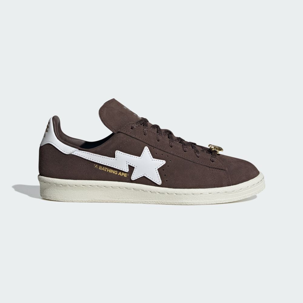 【国内 7/1 発売予定】A BATHING APE × adidas Originals CAMPUS 80s “Brown Suede