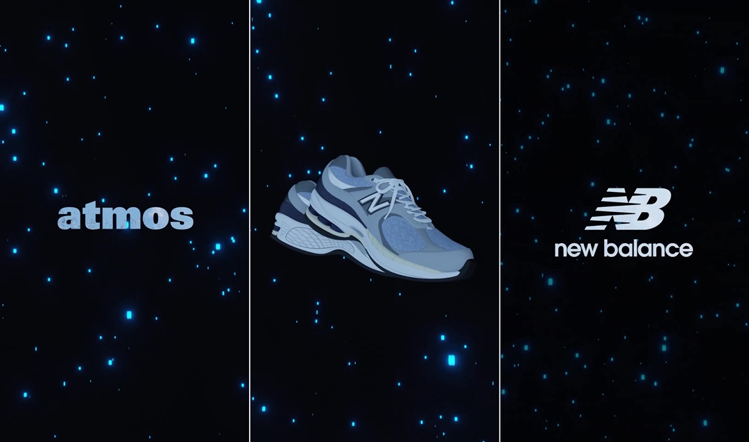 【国内 7/15 発売】atmos × New Balance M2002 RAN “Cybernetics Blue” (アトモス ニューバランス)