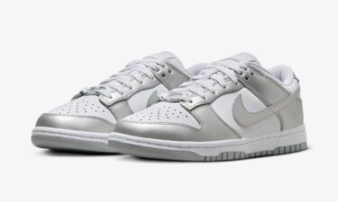 2023年 発売予定！ナイキ ウィメンズ ダンク ロー “ホワイト/メタリックシルバー” (NIKE WMNS DUNK LOW “White/Metallic Silver”) [FV1311-100]