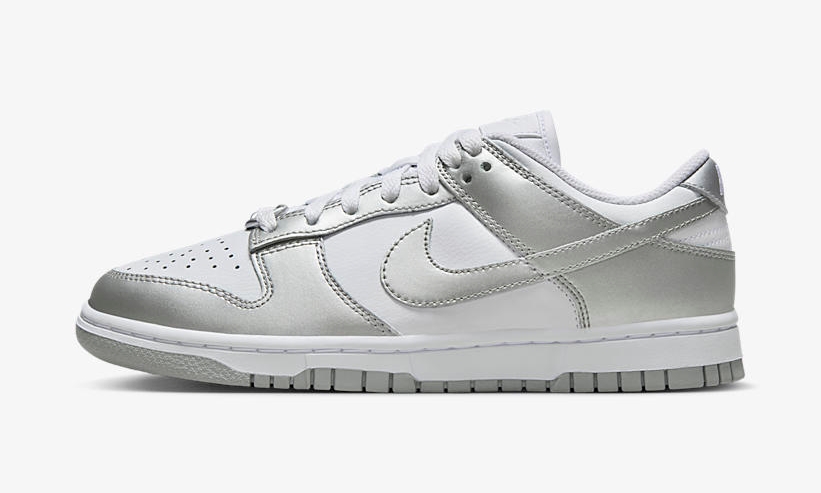 2023年 発売予定！ナイキ ウィメンズ ダンク ロー “ホワイト/メタリックシルバー” (NIKE WMNS DUNK LOW “White/Metallic Silver”) [FV1311-100]