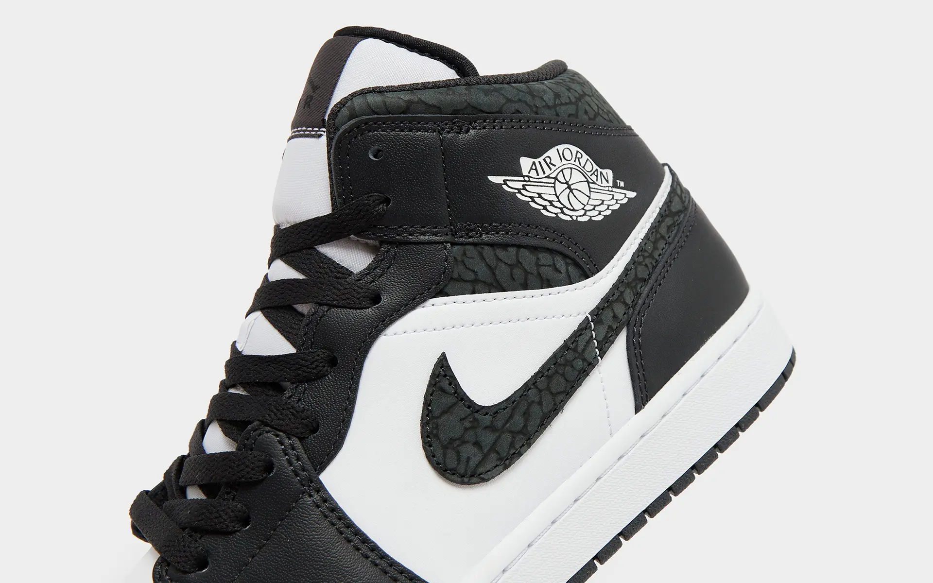 【国内 10/17 発売】ナイキ エア ジョーダン 1 ミッド “パンダエレファント” (NIKE AIR JORDAN 1 MID “Panda Elephant”) [FB9911-001]