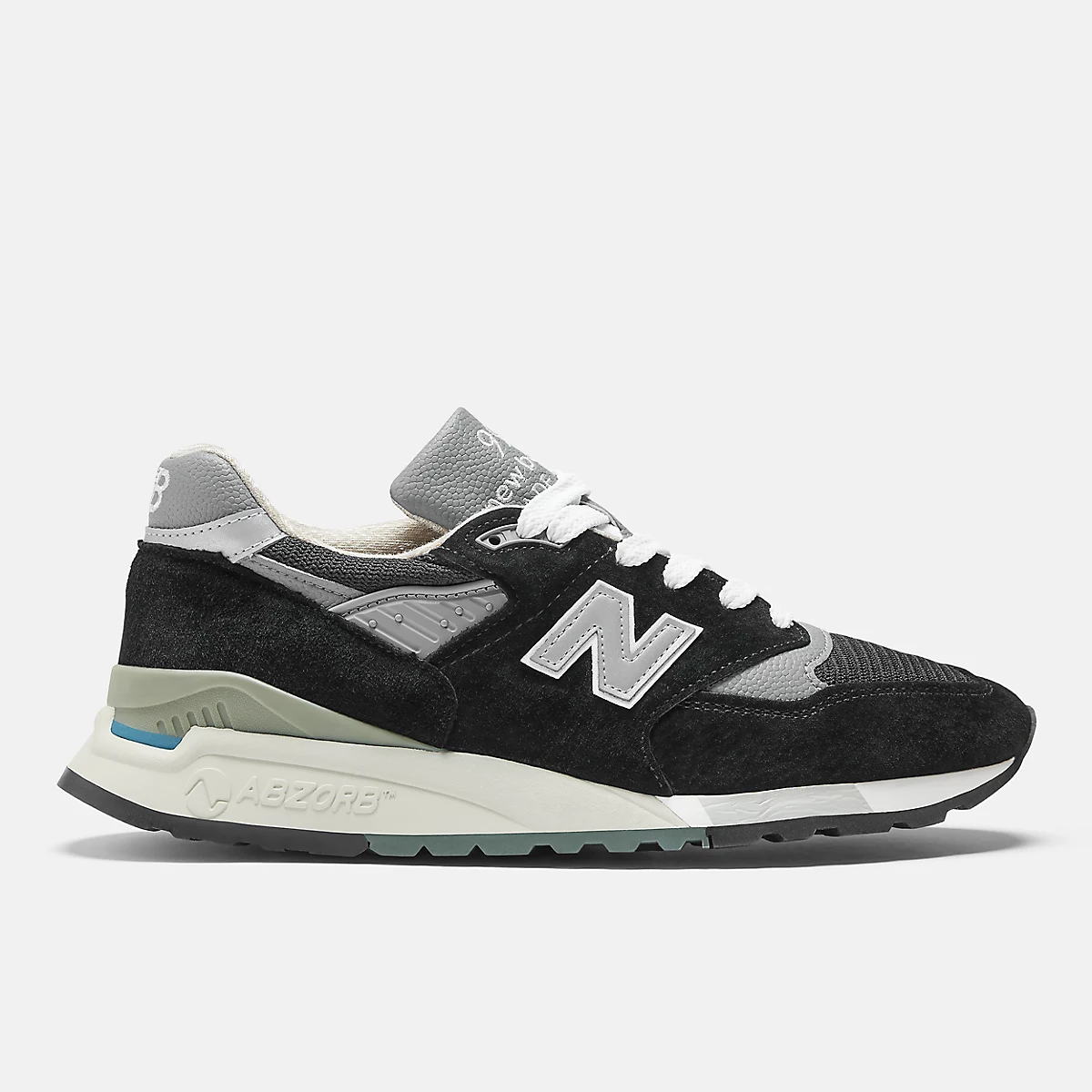 【国内 11/17 発売】New Balance U998 BL “Black/White/Silver” Made in USA (ニューバランス メイドインUSA)