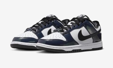 【国内 10/17、10/23 発売予定】ナイキ ダンク ロー SE “ジャストドゥイット/イリディセント” (NIKE DUNK LOW SE “Just Do It/Iridescent”) [FQ8143-001]